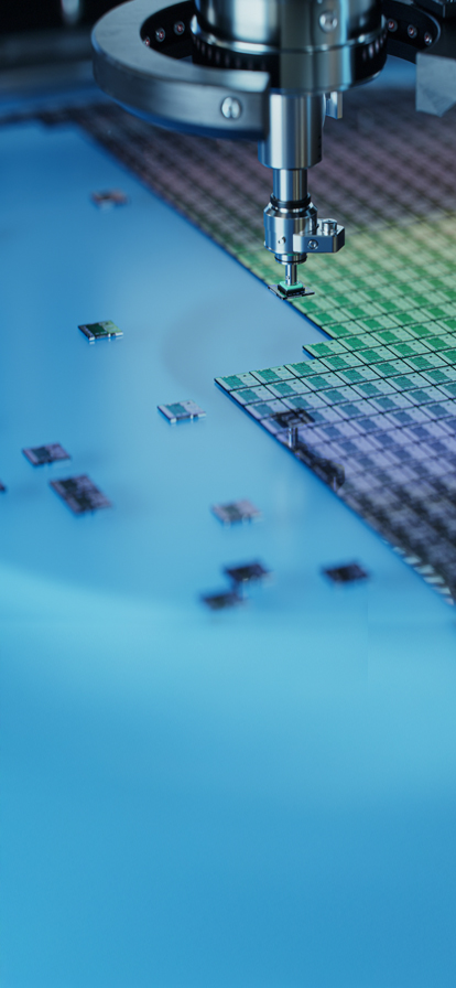 Precision stealth laser wafer dicing at Silitronics